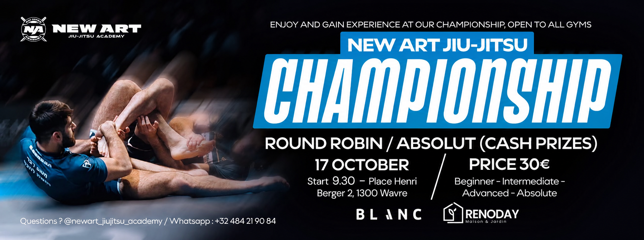 New Art Jiu-Jitsu Championship — Compétition New Art Jiu-Jitsu Academy